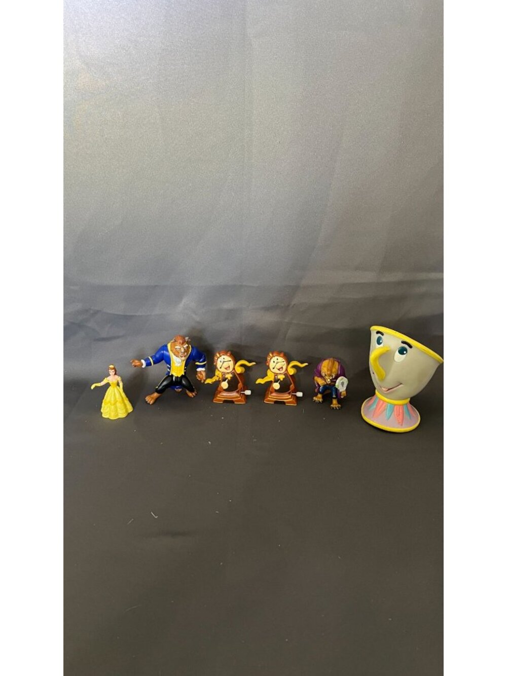 Beauty & The Beast Figurine Set Disney Collectibles 6 Pieces